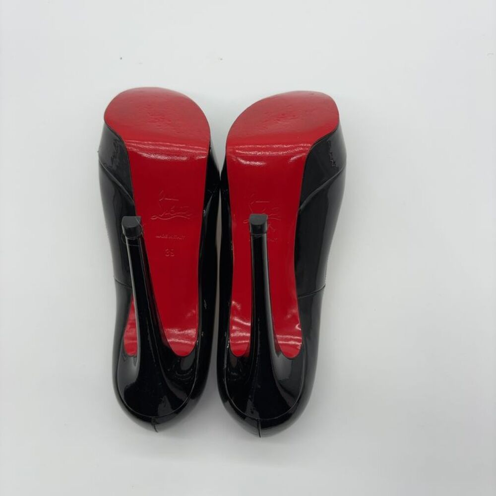 Christian Louboutin Patent Platform Pumps - Picture 6 of 7